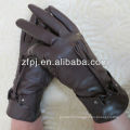 2013 female imitate silk lined gloves in sheepskin